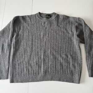 Redhead Lambswool Blend Gray Pullover Sweater Size XL See Measurements
